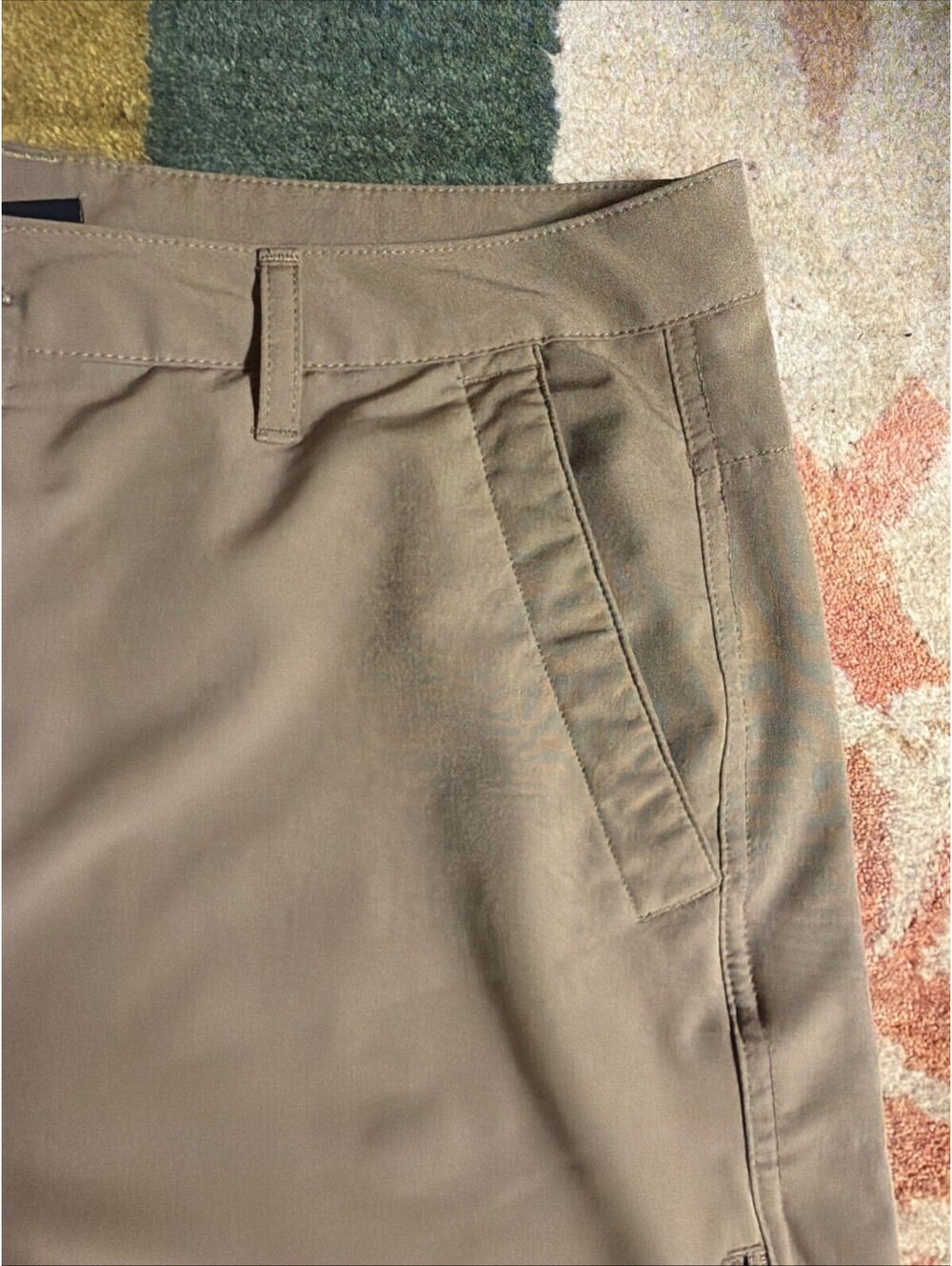Gerry Men's Khaki Tan Polyester Spandex Outdoor Shorts, Size 36 - Picture 3 of 8